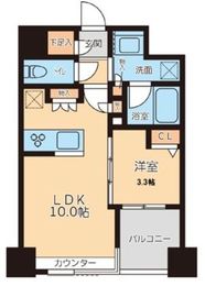 グランカーサ文京千石 603 間取り図