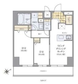 BLESS蔵前 1010 間取り図