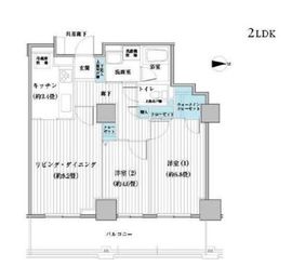 ベルタワー 1406 間取り図