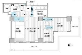 ベルタワー 2107 間取り図