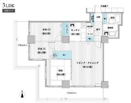 ベルタワー 903 間取り図