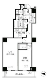 恵比寿ガーデンテラス弐番館 519 間取り図