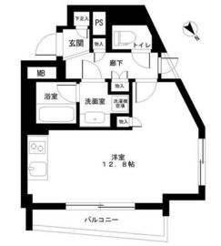 キュスティーヌ18目白学園通り 8階 間取り図