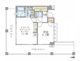 ブリリアイスト中野セントラルパーク 205 間取り図