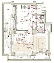 ジオ市ヶ谷払方町 地下1階 間取り図