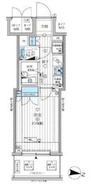 ランドステージ両国 2階 間取り図