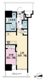 リビオレゾン上野 11階 間取り図