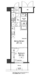 グランハイツ高田馬場 805 間取り図