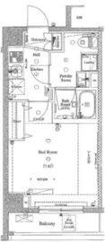 アクサス文京東大前 3階 間取り図