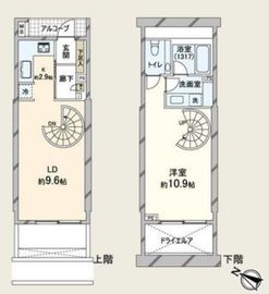 ピアースコード代々木参宮橋 1階 間取り図