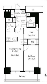 キャナルスクウェア豊洲 617 間取り図