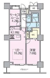 ロイヤルパークスタワー南千住 917 間取り図