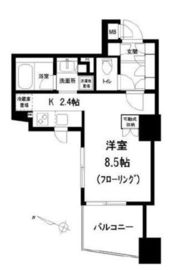 アトラス雑司が谷 2階 間取り図