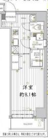 レガリス門前仲町 4階 間取り図