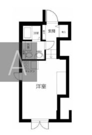 ラピス原宿3 1F1 間取り図