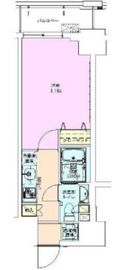 門前仲町レジデンス七番館 604 間取り図