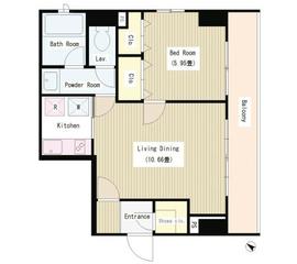 BRICKS COURT 402 間取り図