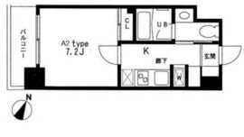 レジディア中目黒2 903 間取り図