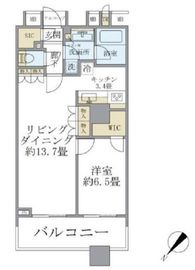 ブリリアマーレ有明 30階 間取り図