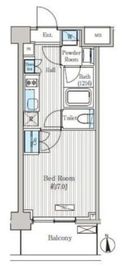 オアーゼ品川レジデンス 539 間取り図