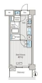 オアーゼ品川レジデンス 540 間取り図