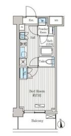 オアーゼ品川レジデンス 541 間取り図