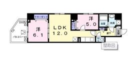 エテルノ千寿 702 間取り図