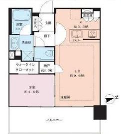 シティタワーズ東京ベイ 24階 間取り図