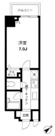 プライムアーバン飯田橋 1204 間取り図