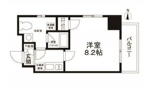 エスペランサK錦糸町 502 間取り図