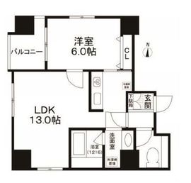 エスペランサK錦糸町 503 間取り図