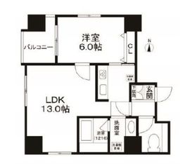 エスペランサK錦糸町 603 間取り図