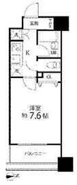 スペーシア秋葉原 1003 間取り図