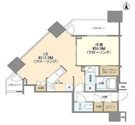 ミッドサザンレジデンス御殿山 3階 間取り図