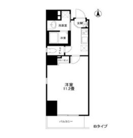 トゥルム錦糸町 701 間取り図