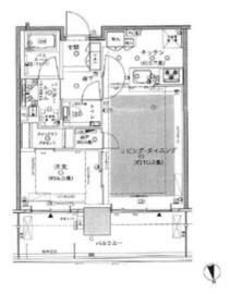 シティタワーズ東京ベイ 29階 間取り図