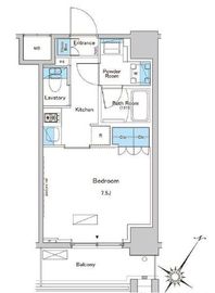 ルフォンプログレ南大塚 302 間取り図