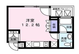 アリス・マナーガーデン銀座ウォーク 801 間取り図