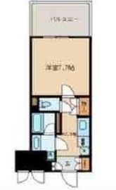 ナーベルお茶の水 814 間取り図