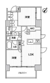 ディームス大井町 502 間取り図