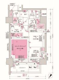 ディームス大井町 804 間取り図