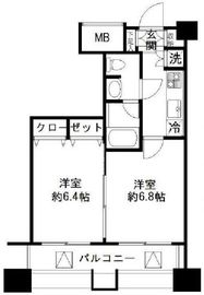 パレステュディオ神楽坂シティタワー 11階 間取り図