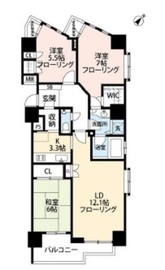 藤和渋谷常磐松ホームズ 5階 間取り図