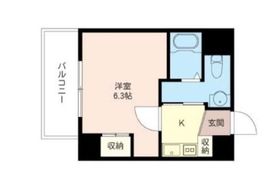 エスティメゾン南麻布 205 間取り図