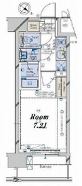 コンシェリア豊洲マスターズヴィラ 9階 間取り図