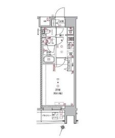 アルテシモルーナ 5階 間取り図