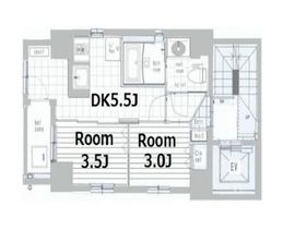 トゥールエトワール麻布 201 間取り図