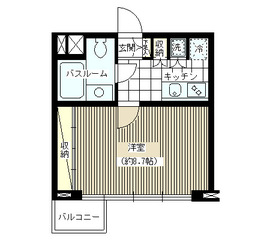 JOYCE広尾 301 間取り図