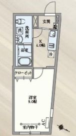 パセオ目黒 203 間取り図