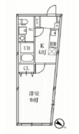 パセオ目黒 303 間取り図